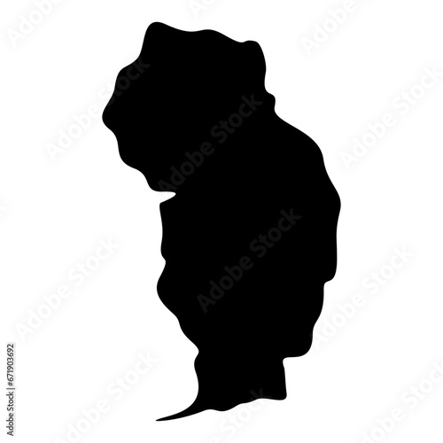 Black Smoke Vector Illustration 