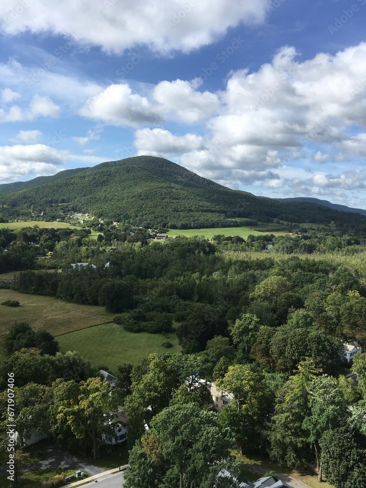 landscape in Vermont