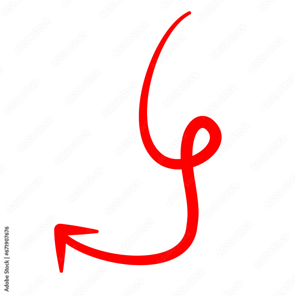 Arrow Doodle Hand drawn Vector design Arrow Doodle Hand drawn Vector design