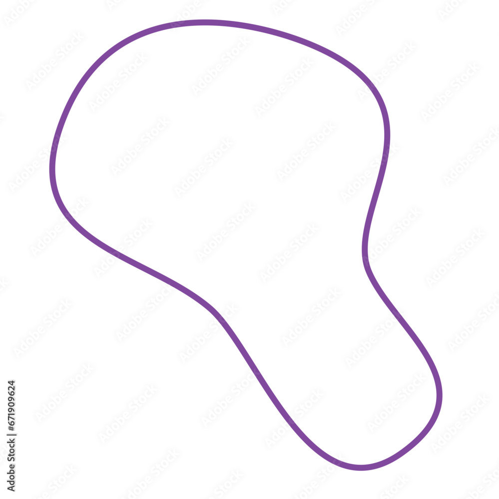 Organic Shape Lines Vector Organic Shape Lines Vector