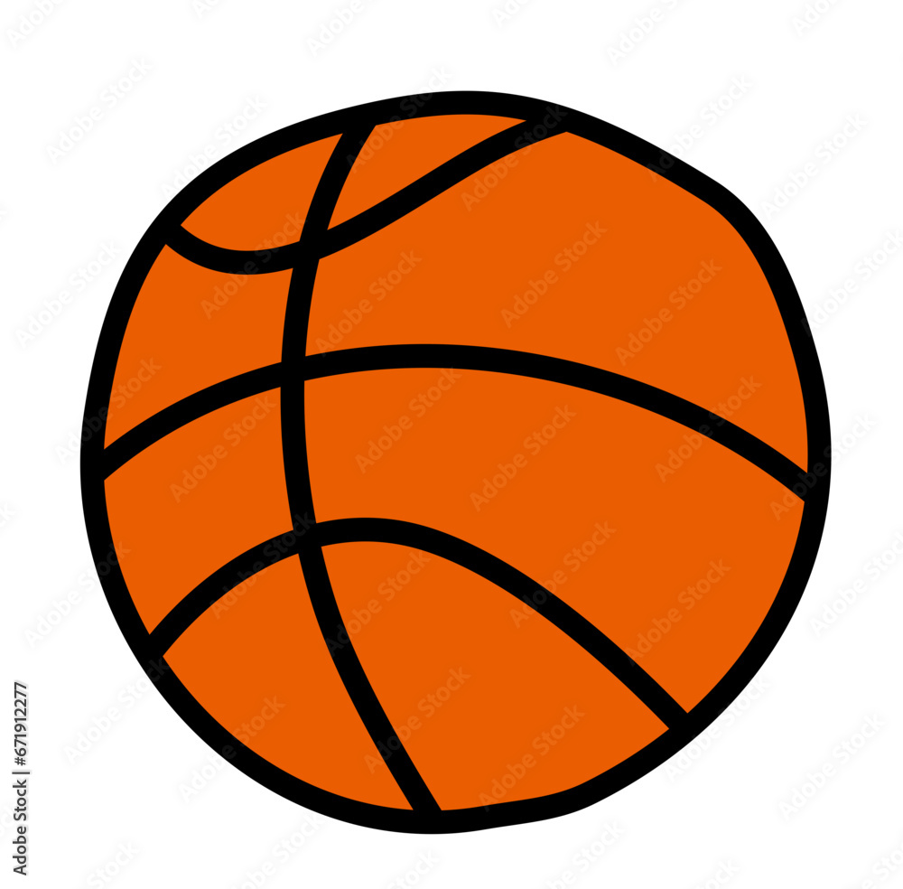 Basket Ball Vector Illustration