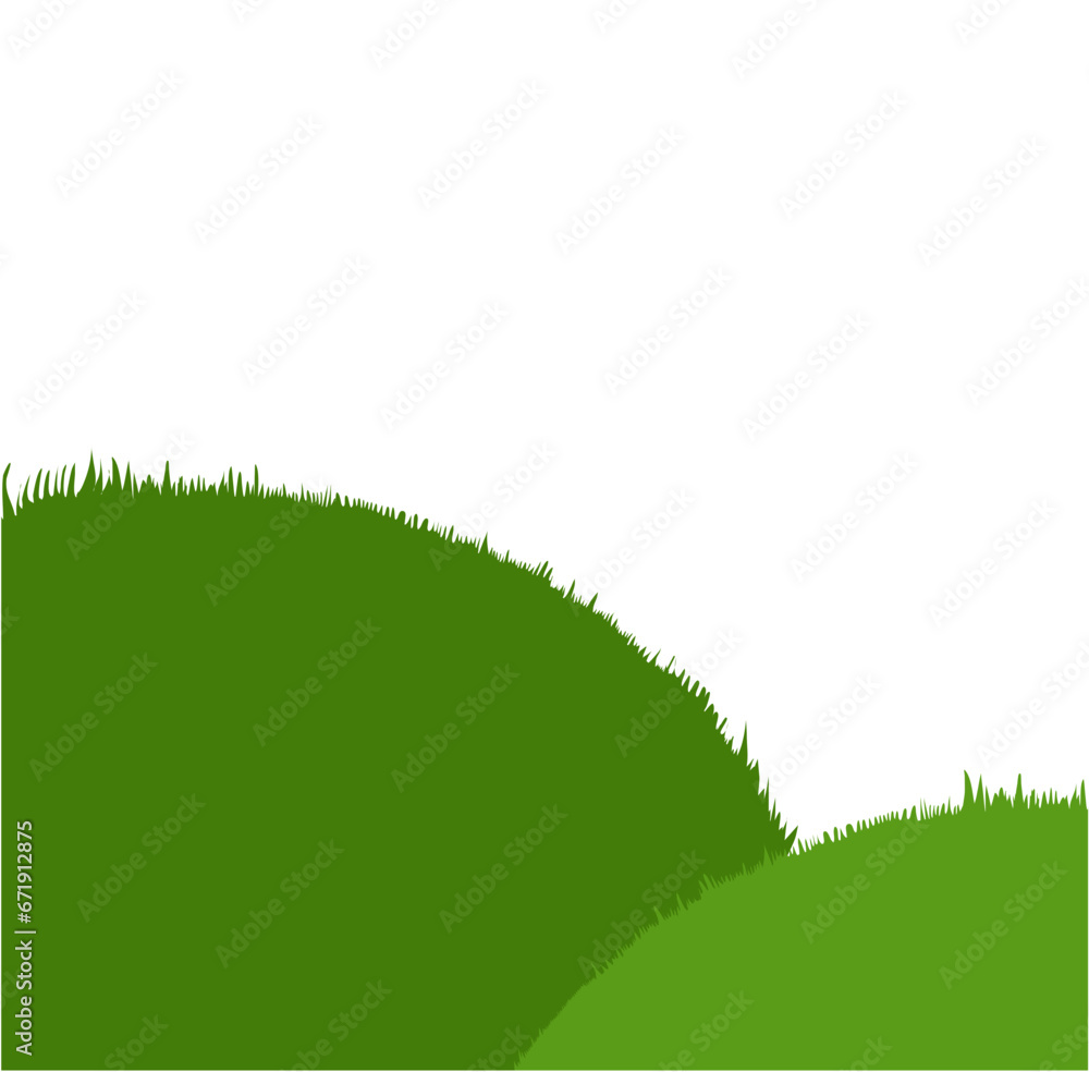 Cartoon Grass Vector Illustration Cartoon Grass Vector Illustration