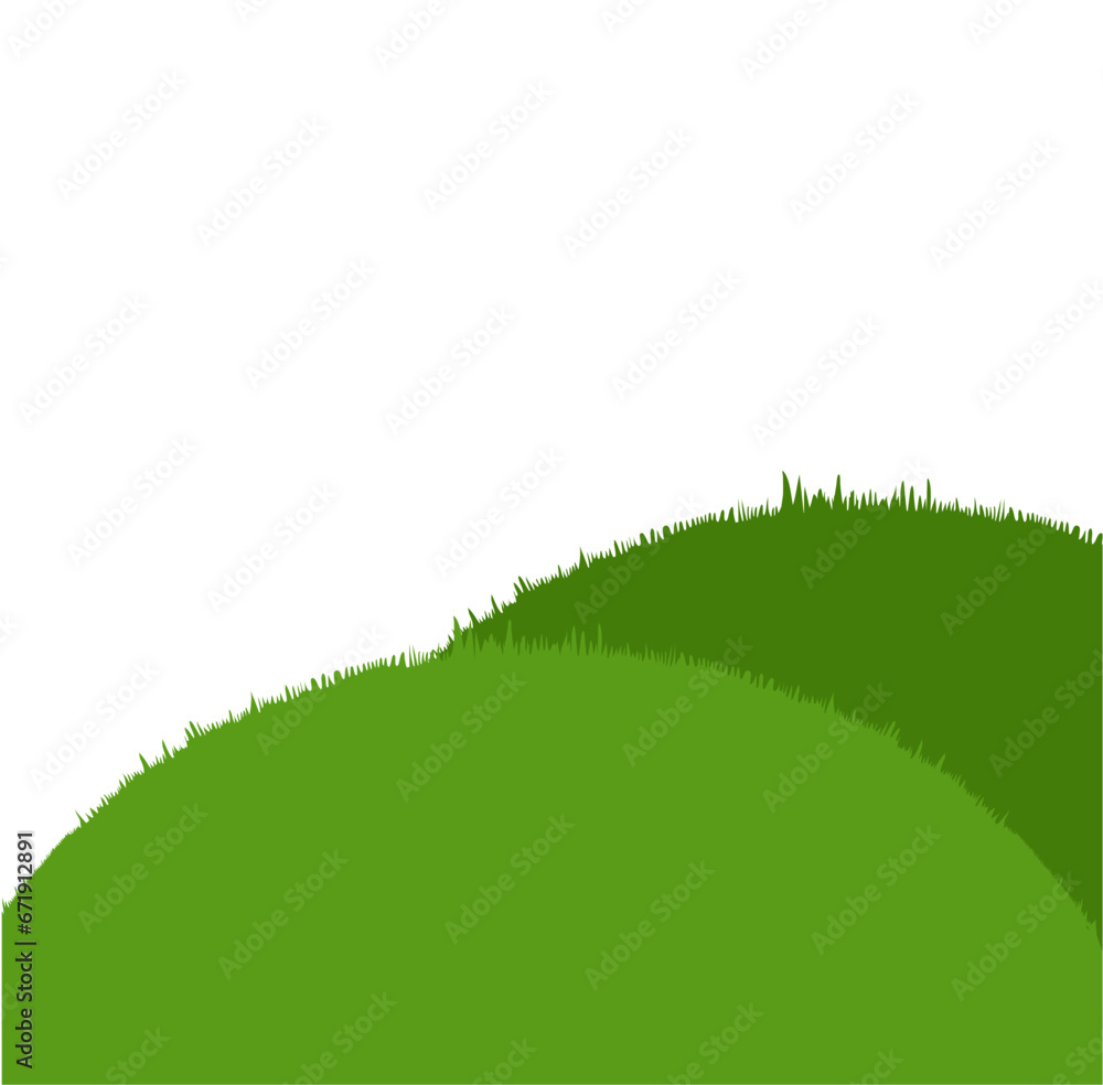 Cartoon Grass Vector Illustration Cartoon Grass Vector Illustration