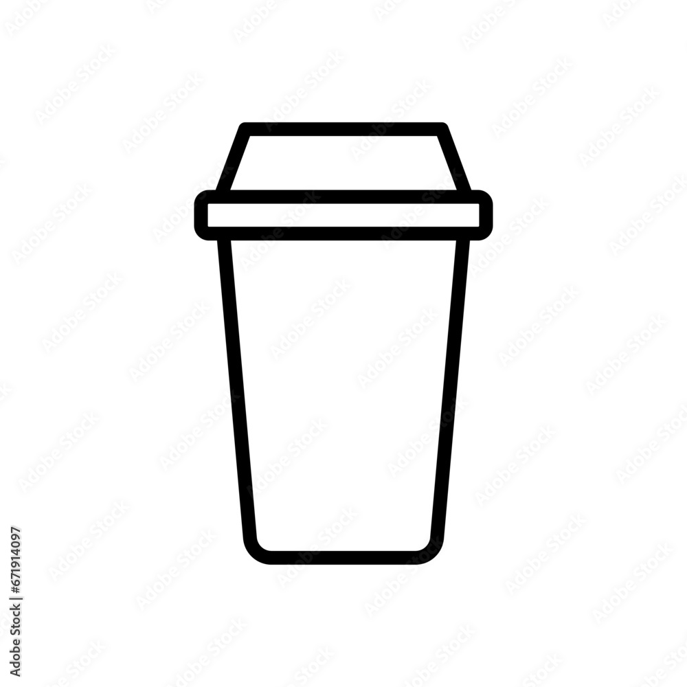 Paper Cup icon vector design templates simple and modern Paper Cup icon vector design templates simple and modern