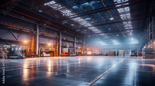 Industrial Warehouse Properties  The Epicenter of Modern Manufacture and Resourceful Innovation Hub Imagery