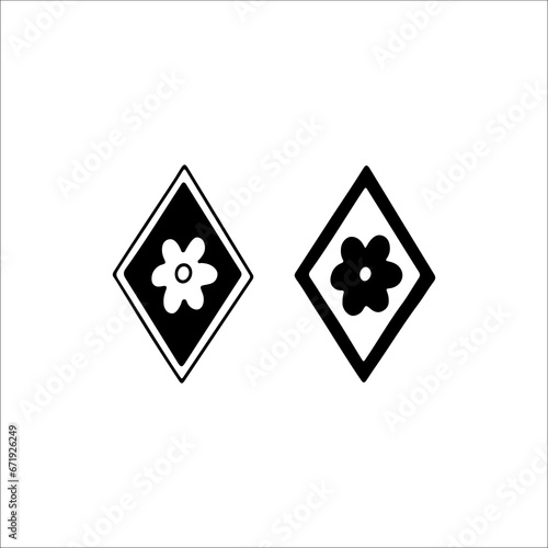 vector illustration of floral ornament