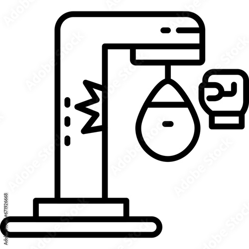 Boxing Machine Icon