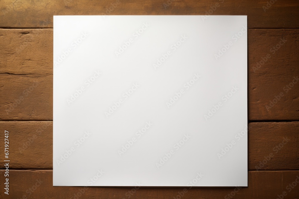 Hand holding a blank paper with isolate background. Generative AI Hand holding a blank paper with isolate background. Generative AI