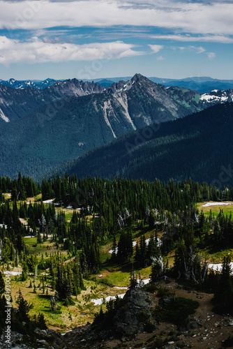 view from the mountain