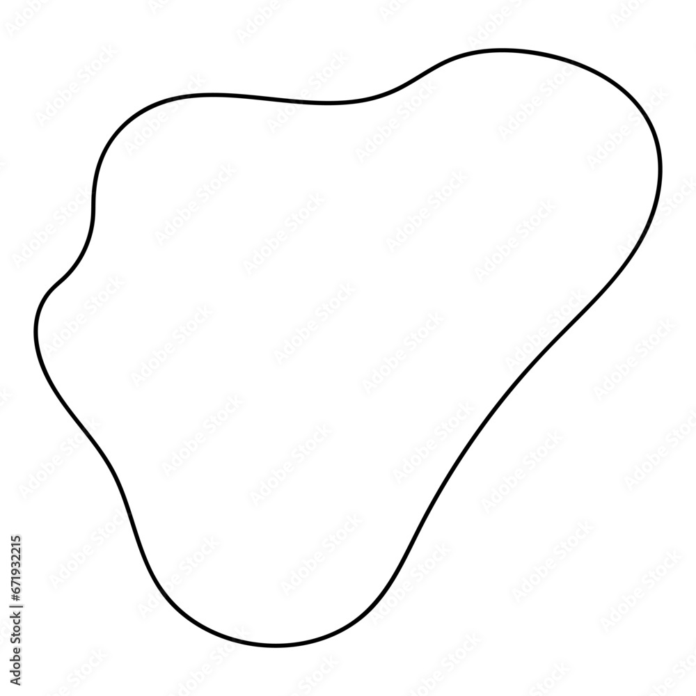 abstract blobs outline for background abstract blobs outline for background