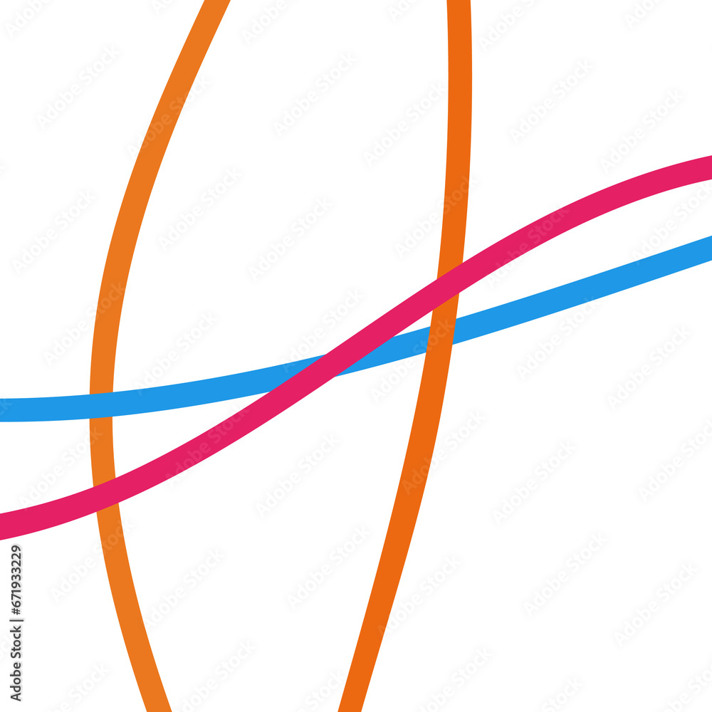 Orange grid decorative lines Orange grid decorative lines