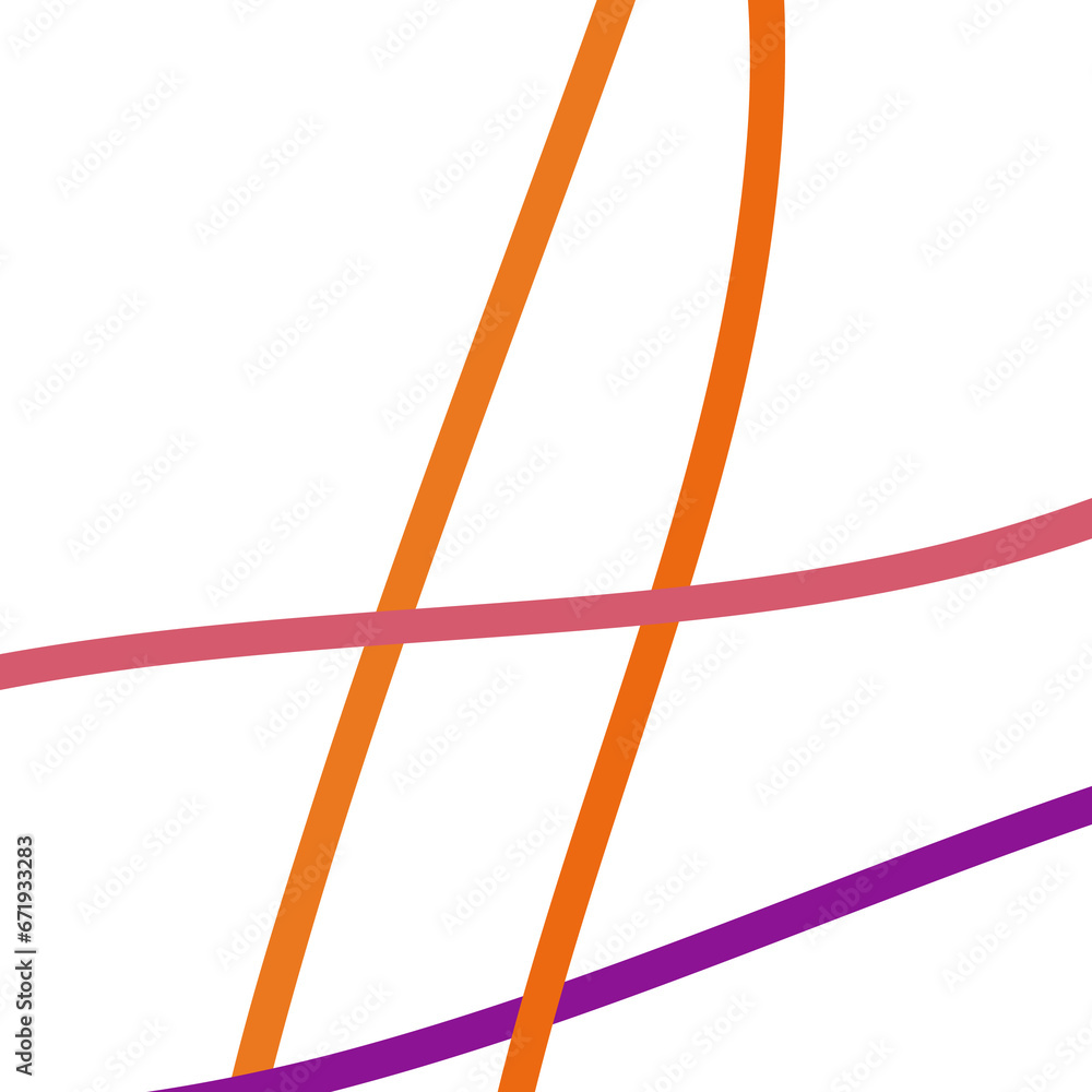Orange grid decorative lines Orange grid decorative lines