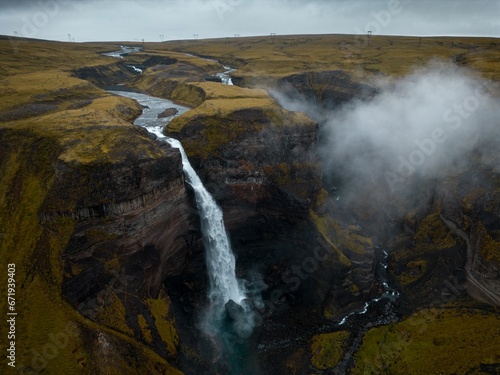 Wallpaper Mural Aerial Landscape of Iceland Torontodigital.ca