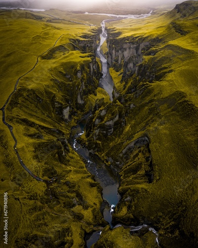 Wallpaper Mural Aerial Landscape of Iceland Torontodigital.ca