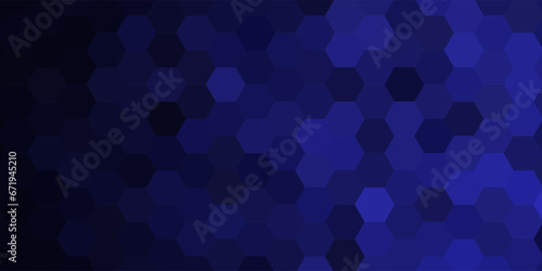 abstract dark blue modern geometric background