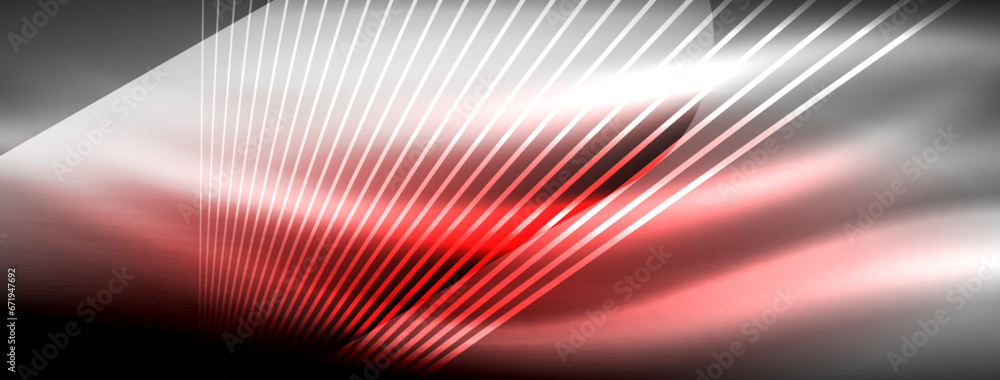 Glowing neon wave abstract background - vibrant, luminescent waves pulsate in a captivating and electrifying display Glowing neon wave abstract background - vibrant, luminescent waves pulsate in a captivating and electrifying display