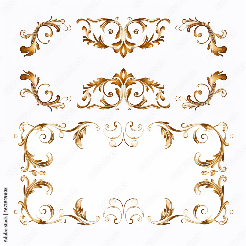 flourish vignette scroll swirl certificate ornamental ornate invitation calligraphy menu wedding