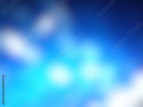 Abstract blurred background image of blue color gradient used as an illustration. Designing posters or advertisements.