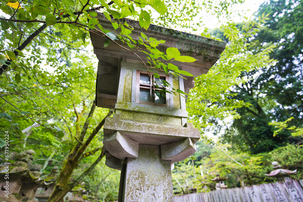 Konpira Shrine, Kagawa　灯篭、金刀比羅宮・金比羅山　香川県