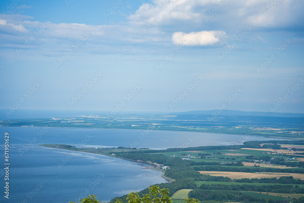 Saroma Lake View Point サロマ湖展望台からの景色 北海道 Saroma Lake View Point サロマ湖展望台からの景色 北海道
