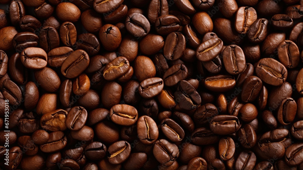 Obraz premium coffee beans background