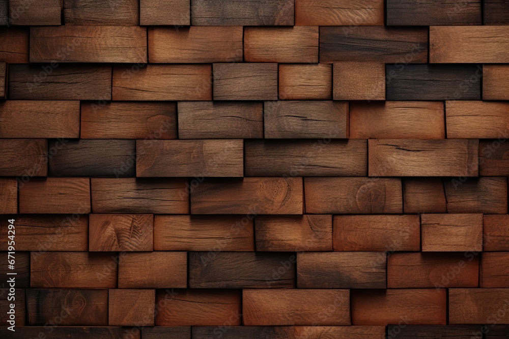 wooden bricks wall background wooden bricks wall background