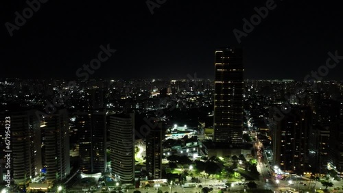 Wallpaper Mural view of the city at night Torontodigital.ca