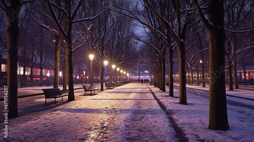Winter evening  © john258