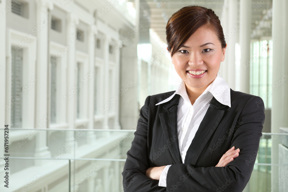 Asian business woman