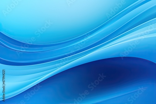 Aqua Spectrum: Blue Abstract Background - Web Banners & Design Elements