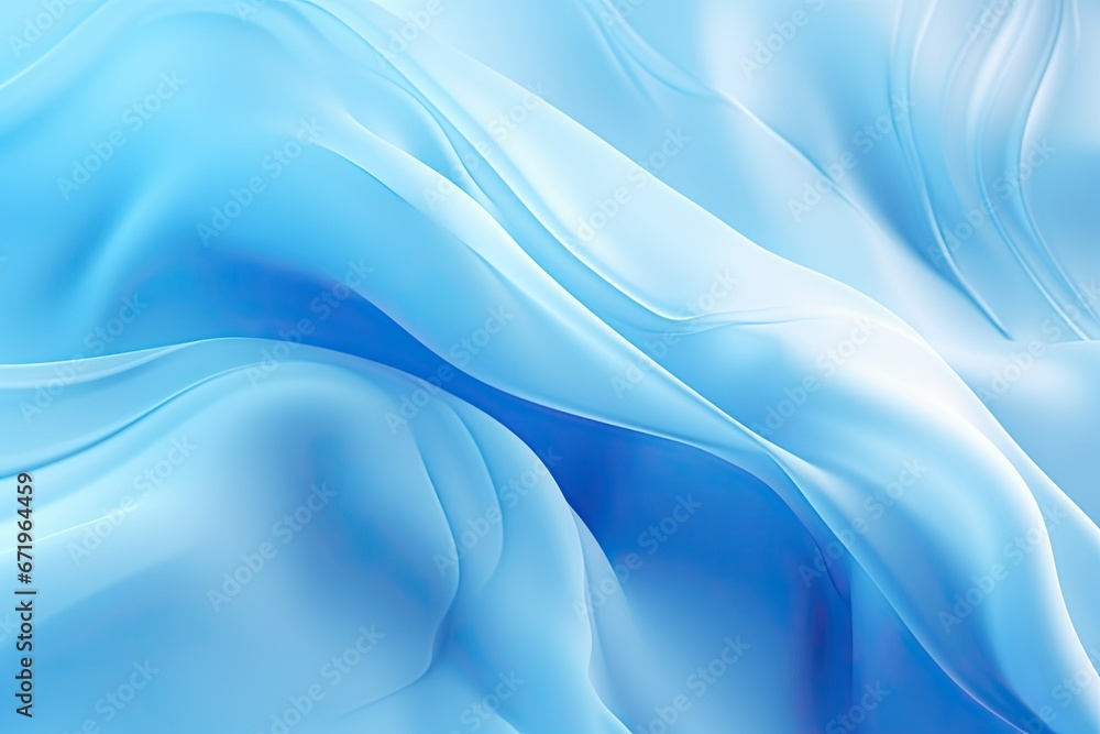 Obraz premium Azure Abstract: Soft Blue Studio Backdrop with Blur