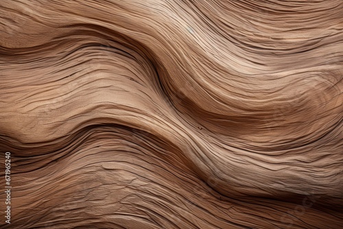 Bark Bend: Captivating Wood Wall with an Intriguing Curved Texture