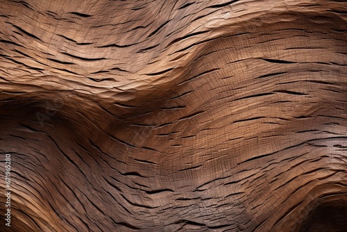 Majestic Bark Bend: Intertwining Curved Wood Wall Texture Background