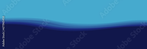 abstract blue color gradient simple graphic wave motion graphic vector design illustration good for wallpaper, backdrop, background, web banner, and design template