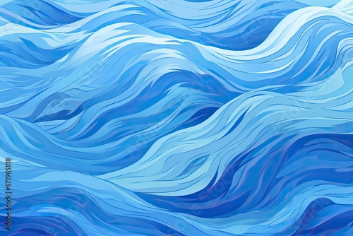 Blue Ripple: Abstract Background with a Mesmerizing Effect