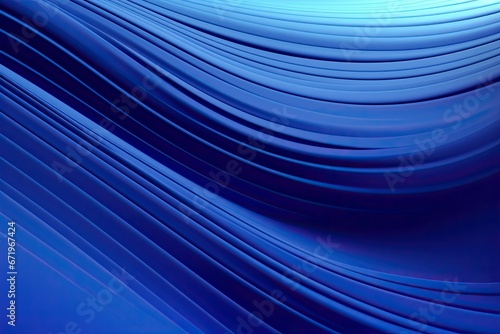 Cobalt Pulse: Abstract Blue Background with Wave-like Pattern.
