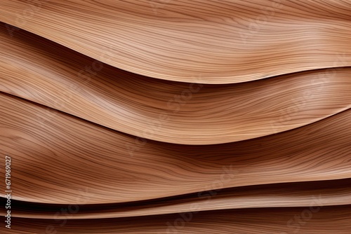 Curved Cedar: A Curvy Wood Wall Texture