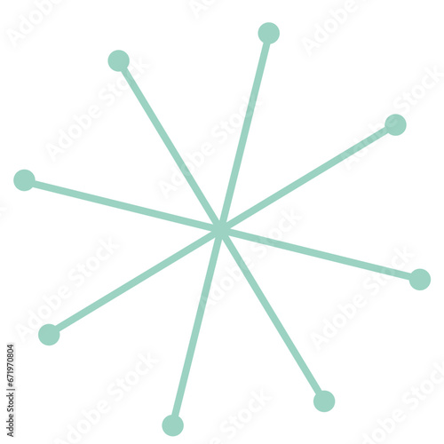 Mid Century Christmas icon