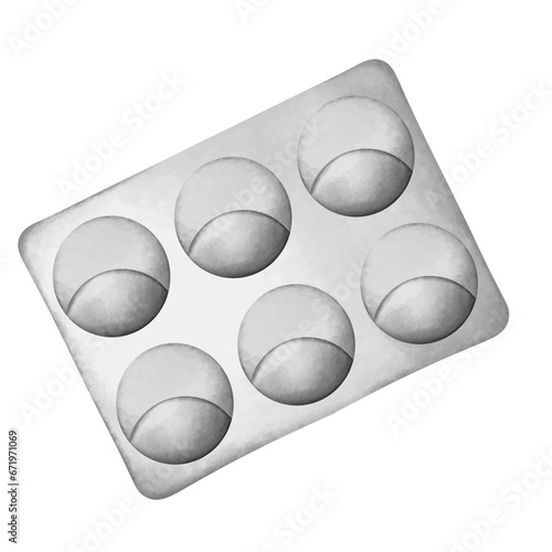 Watercolor Muffin Pan