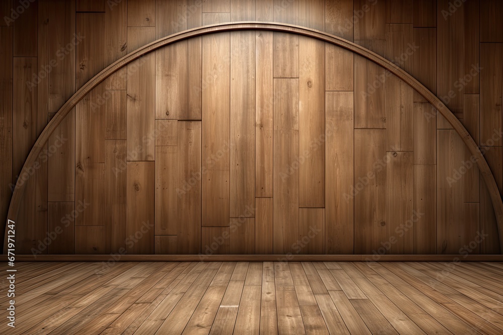 Curved Wood Wall Texture Backdrop Laminar Lumber Visuals for Digital
