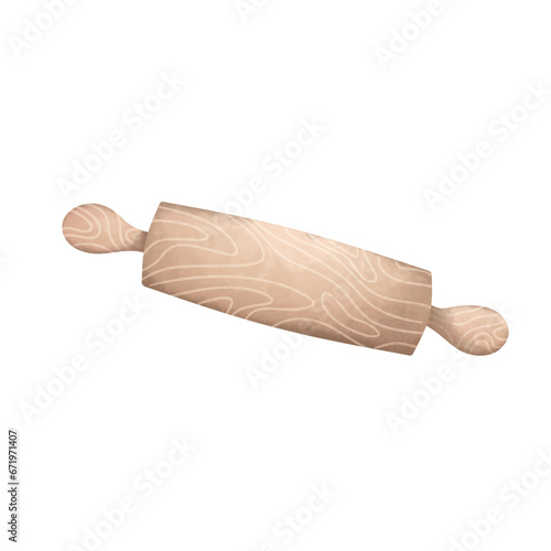 Watercolor Rolling Pin