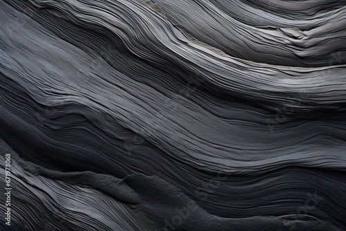 Onyx Ebb  Black Beach Sand Texture - Captivating Image