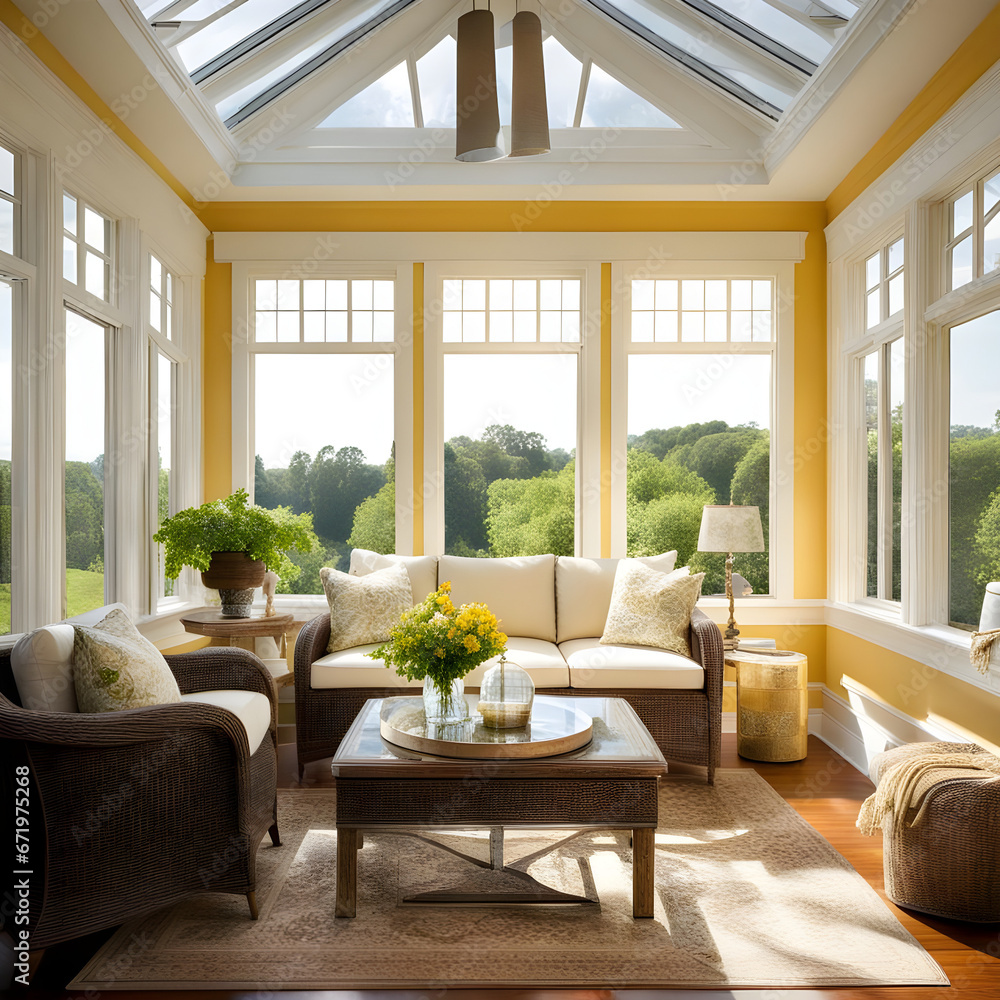 Fototapeta premium Sunroom