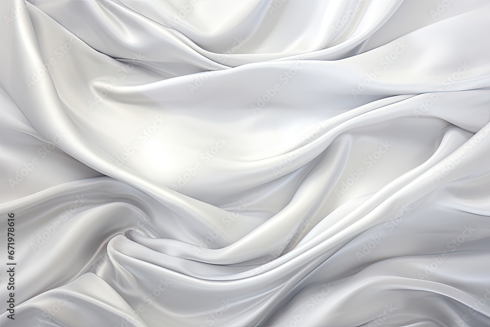 Silk Skies: A Serene Panorama of White and Gray Background Silk Skies: A Serene Panorama of White and Gray Background