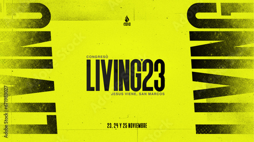 Flyer para eventos con archivo editable en Photoshop