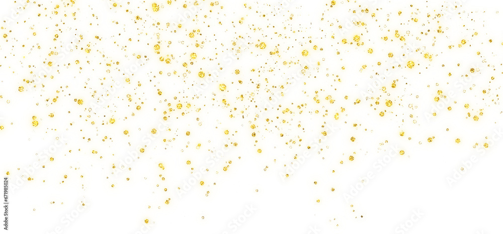 elegance gold sparkles on an isolated transparent background elegance gold sparkles on an isolated transparent background