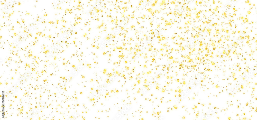 high quality effect of Dust with gold glitter