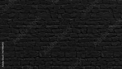 stone wall texture black