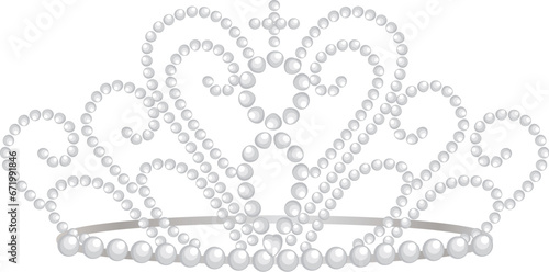 pearl tiara