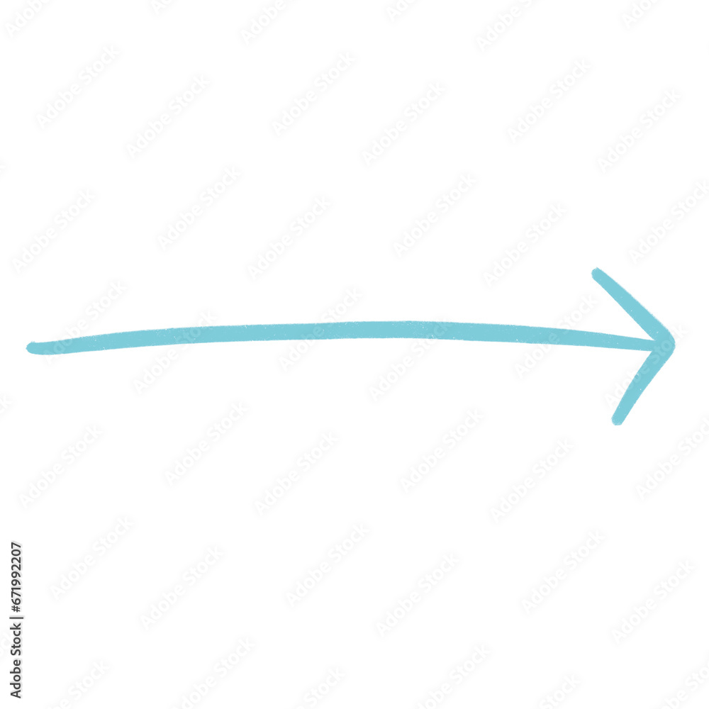 Blue Arrow Line Sketch Arrow Line Element Blue Arrow Line Sketch Arrow Line Element
